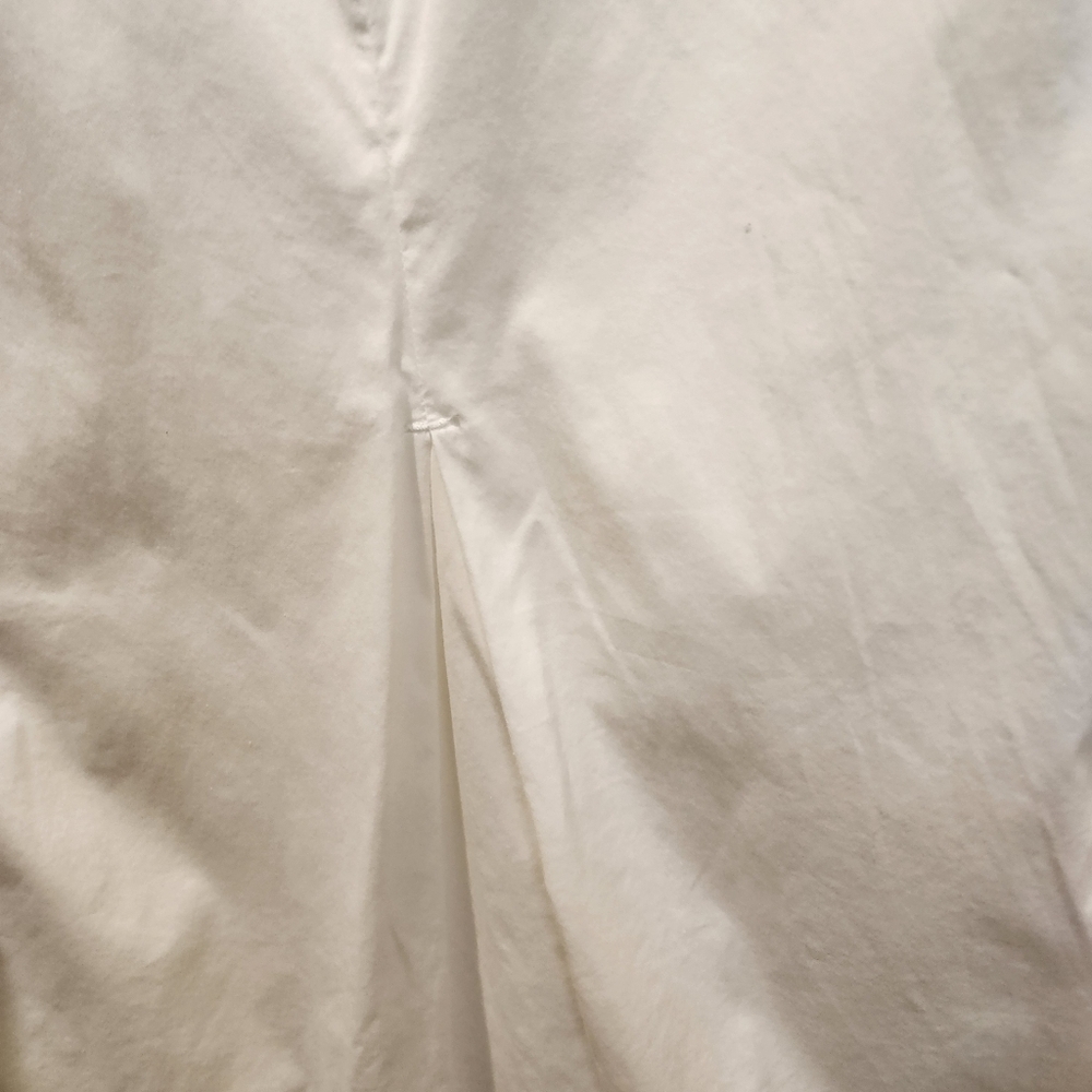 ZARA BASIC White Romper Mini dress with pockets size M - Picture 3 of 14